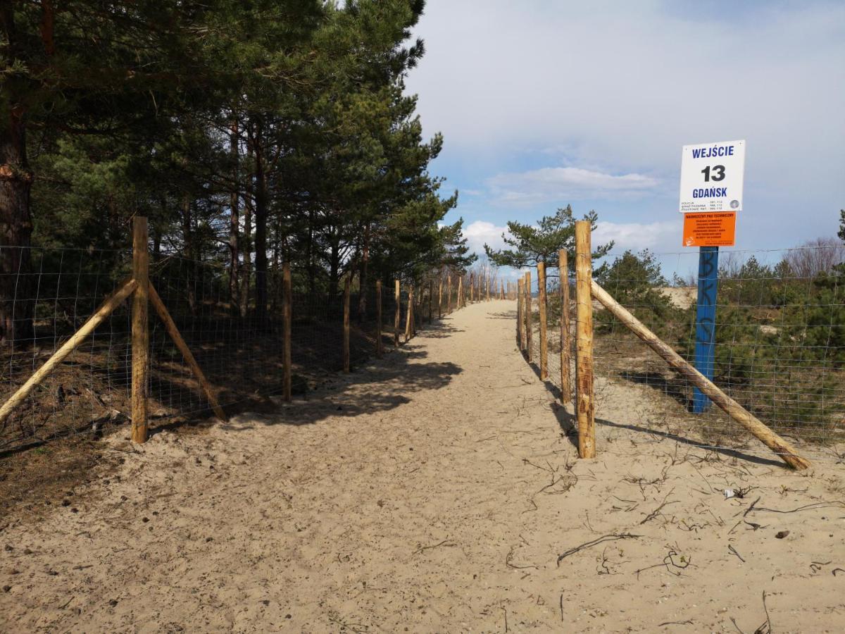 Ferienwohnung Sloneczne Tarasy I Danzig Exterior foto