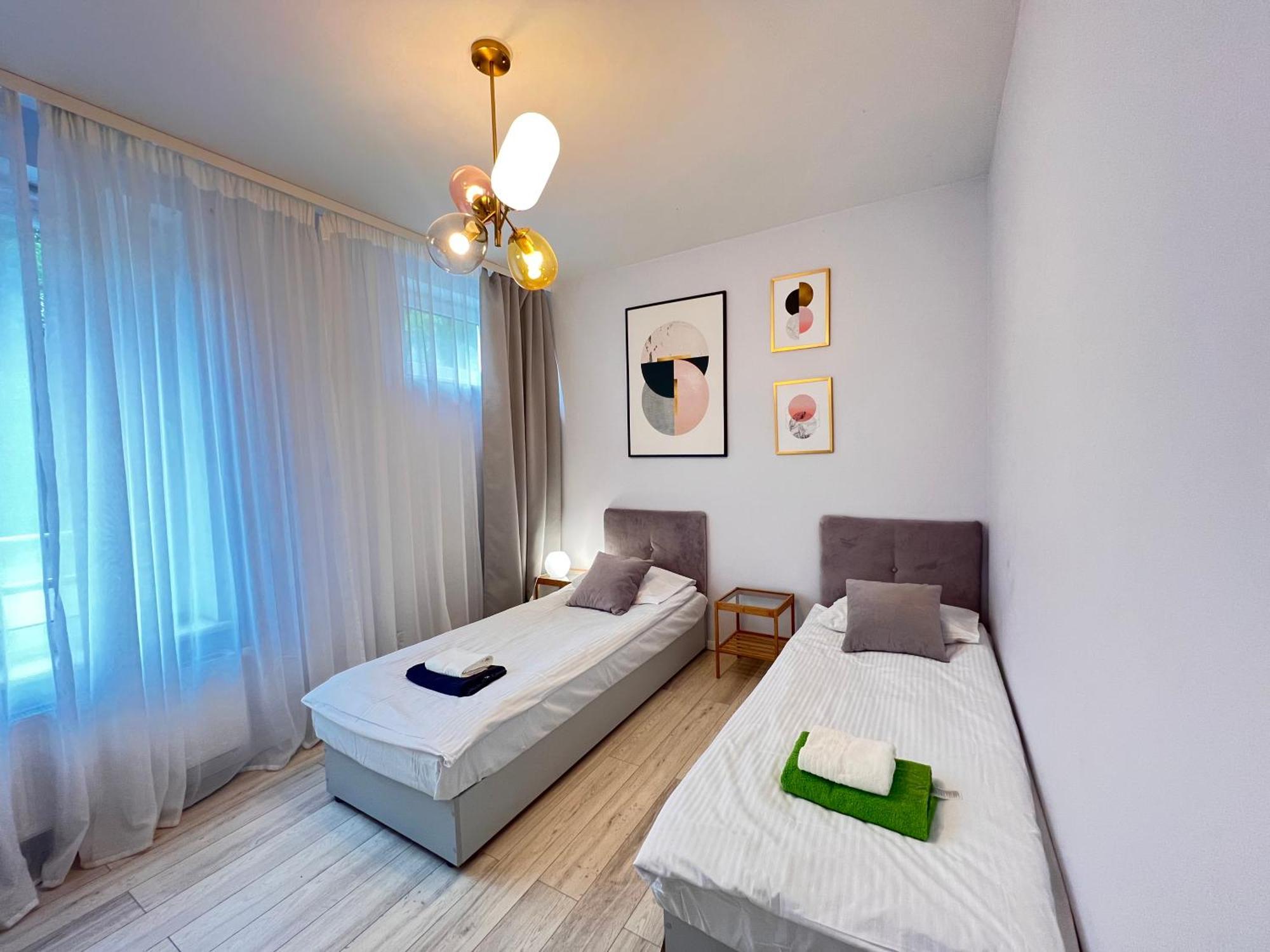 Ferienwohnung Sloneczne Tarasy I Danzig Exterior foto